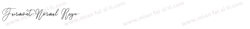 Fairmont-Normal Regu字体转换